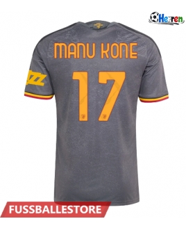 Günstige AS Roma Manu Kone #17 3rd trikot 2026-27 Kurzarm